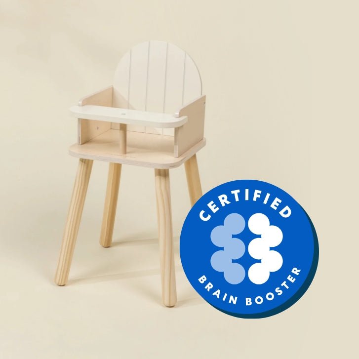 Wooden Doll High Chair - Mastermind Toys___249949