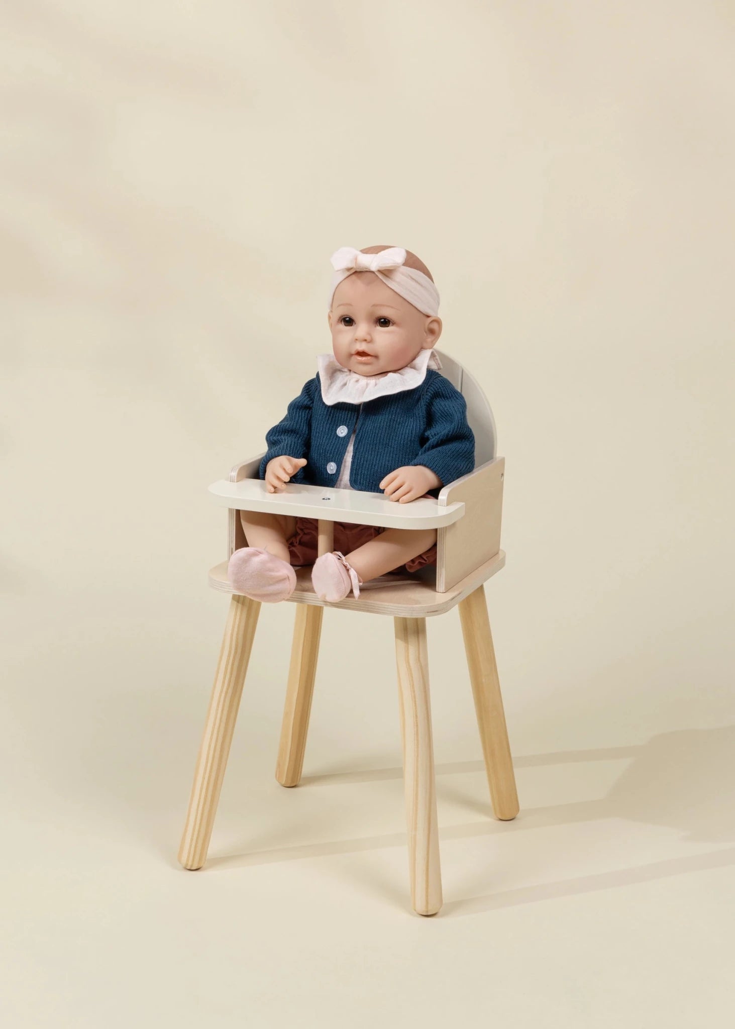 Wooden Doll High Chair - Mastermind Toys___249949