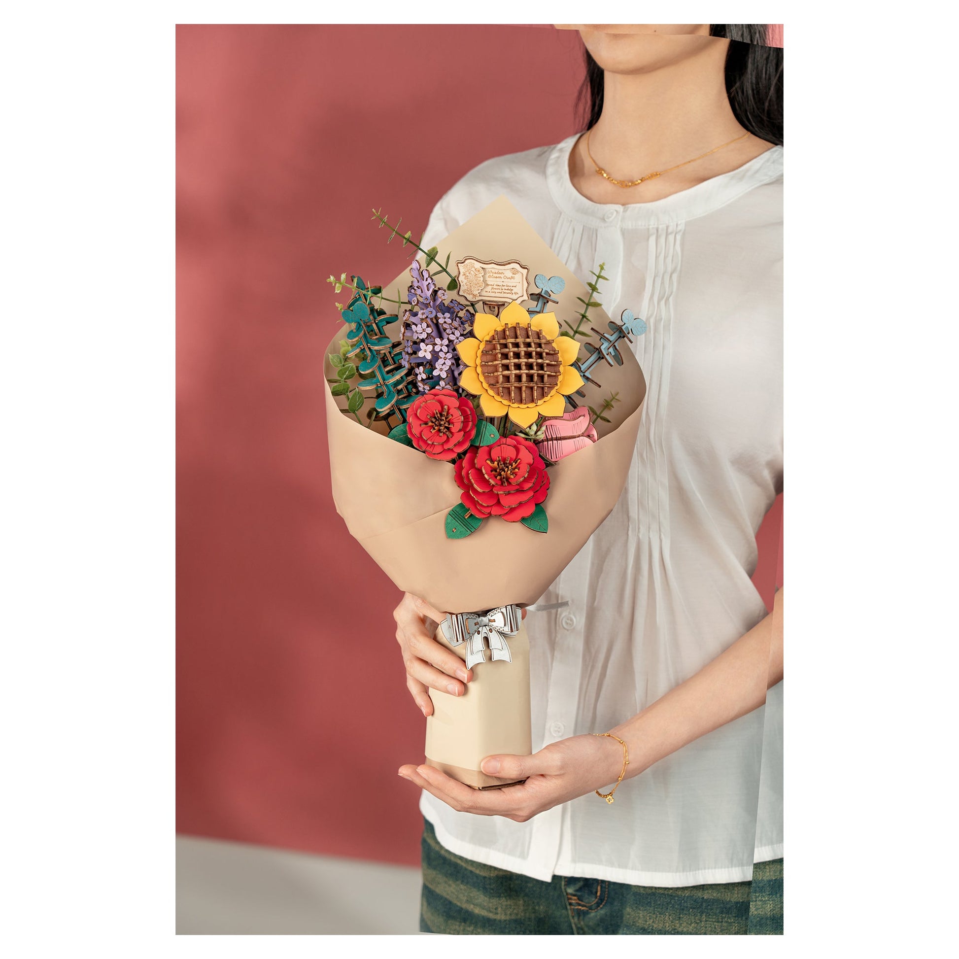 Wooden Flower Bouquet - Mastermind Toys___248361