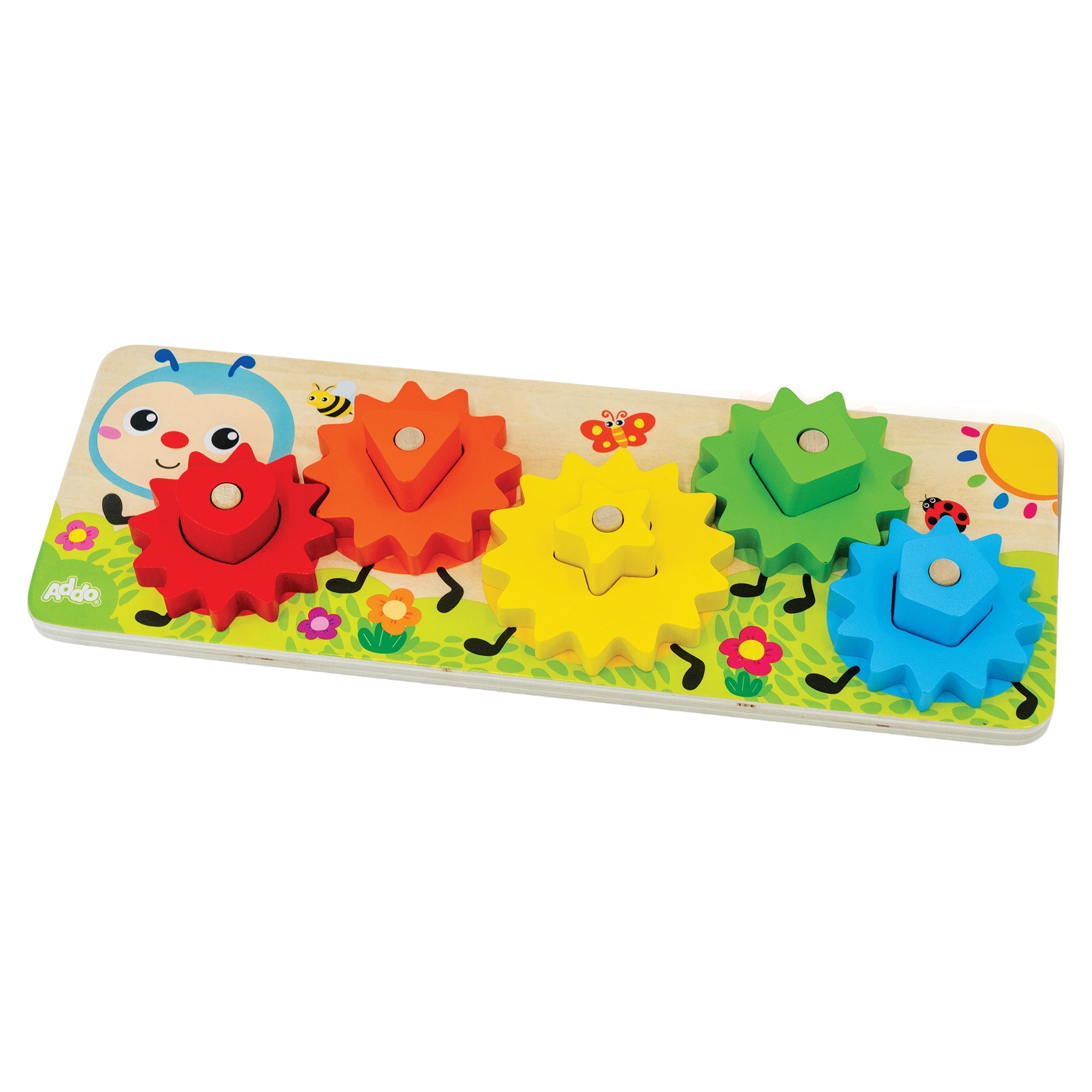 Woodlets Cogs and Gears Caterpillar - Mastermind Toys___248165