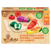 Woodlets Slicing Food Playset Veg - Mastermind Toys___248149