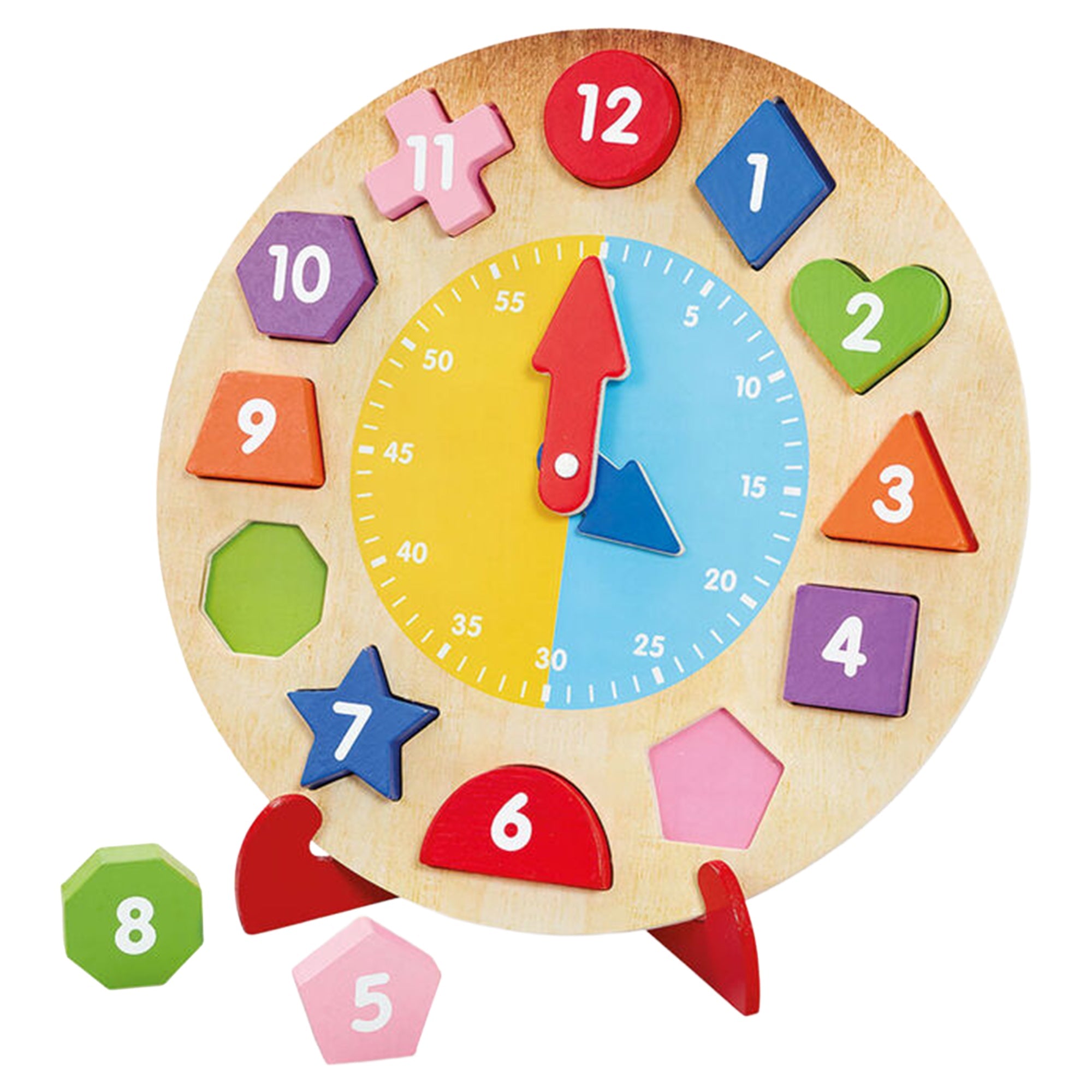 Woodlets Tell The Time Clock - Mastermind Toys___248167