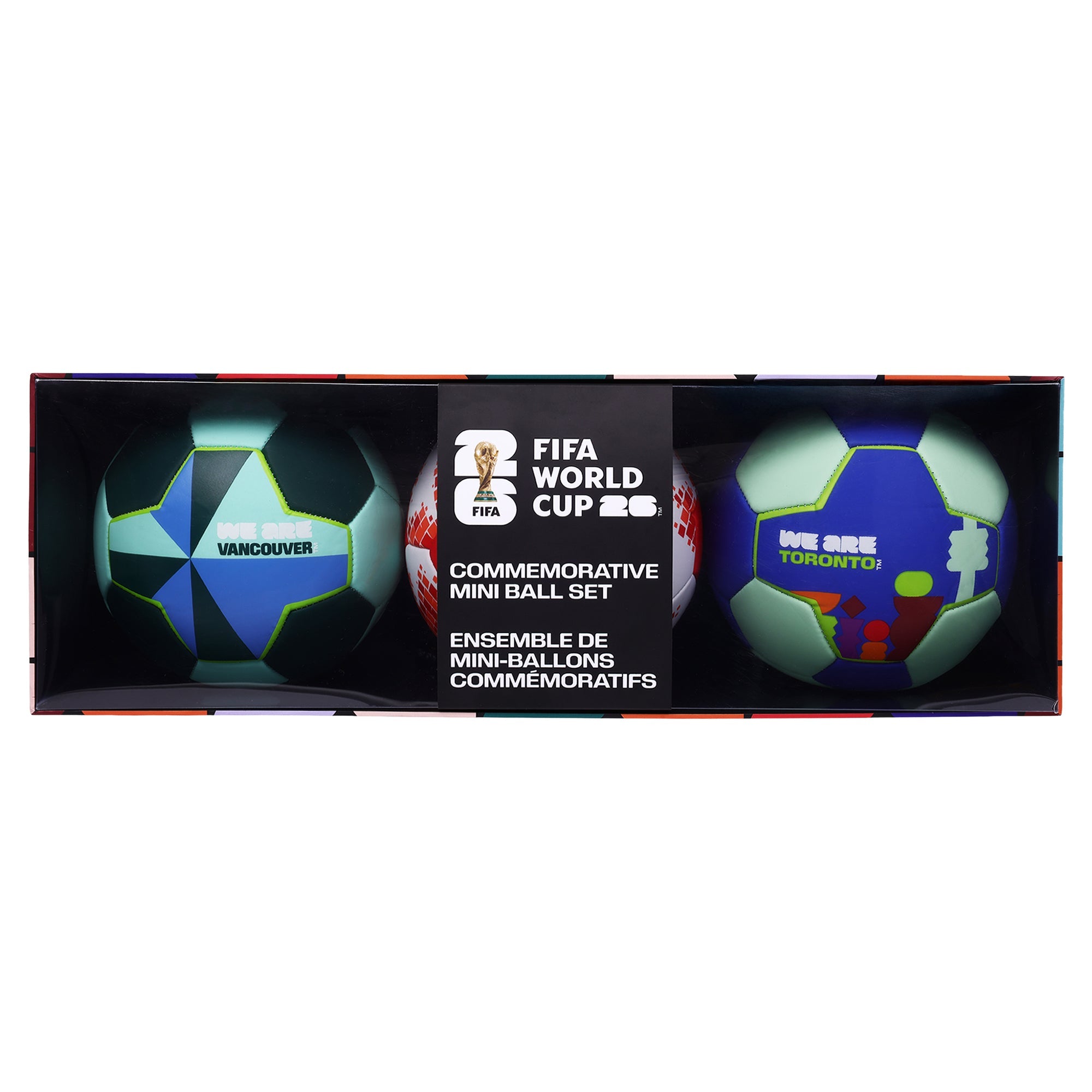 FIFA World Cup 26 Commemorative Mini Ball Set - 3PC – Mastermind Toys