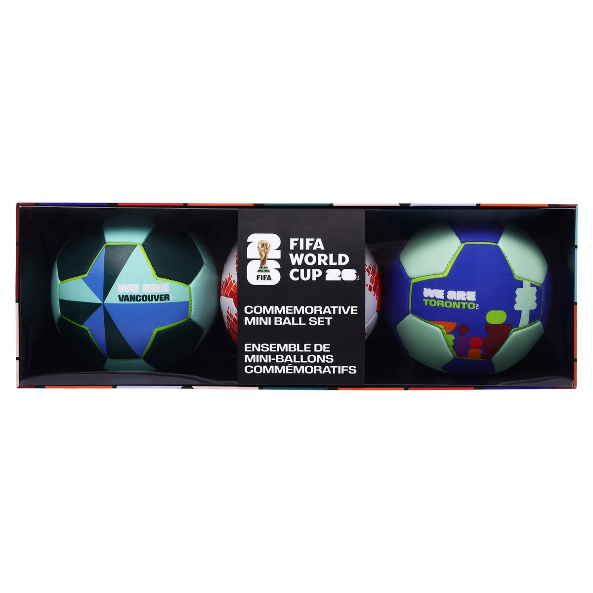FIFA World Cup 26 Commemorative Mini Ball Set - 3PC – Mastermind Toys