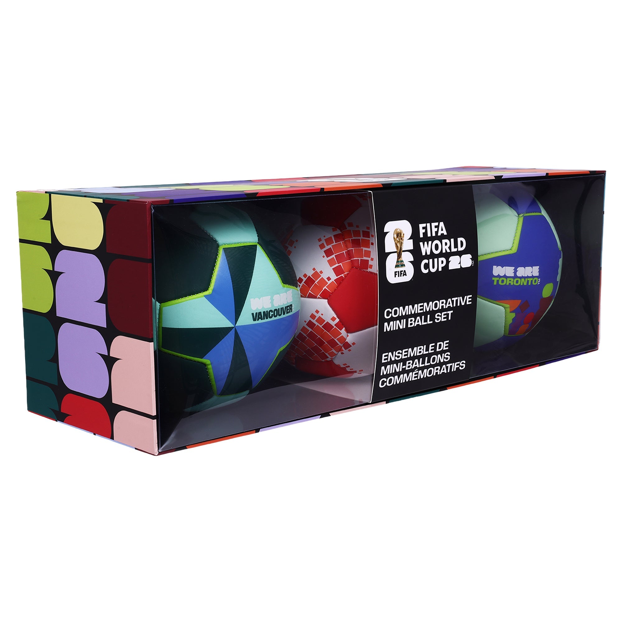 FIFA World Cup 26 Commemorative Mini Ball Set - 3PC – Mastermind Toys