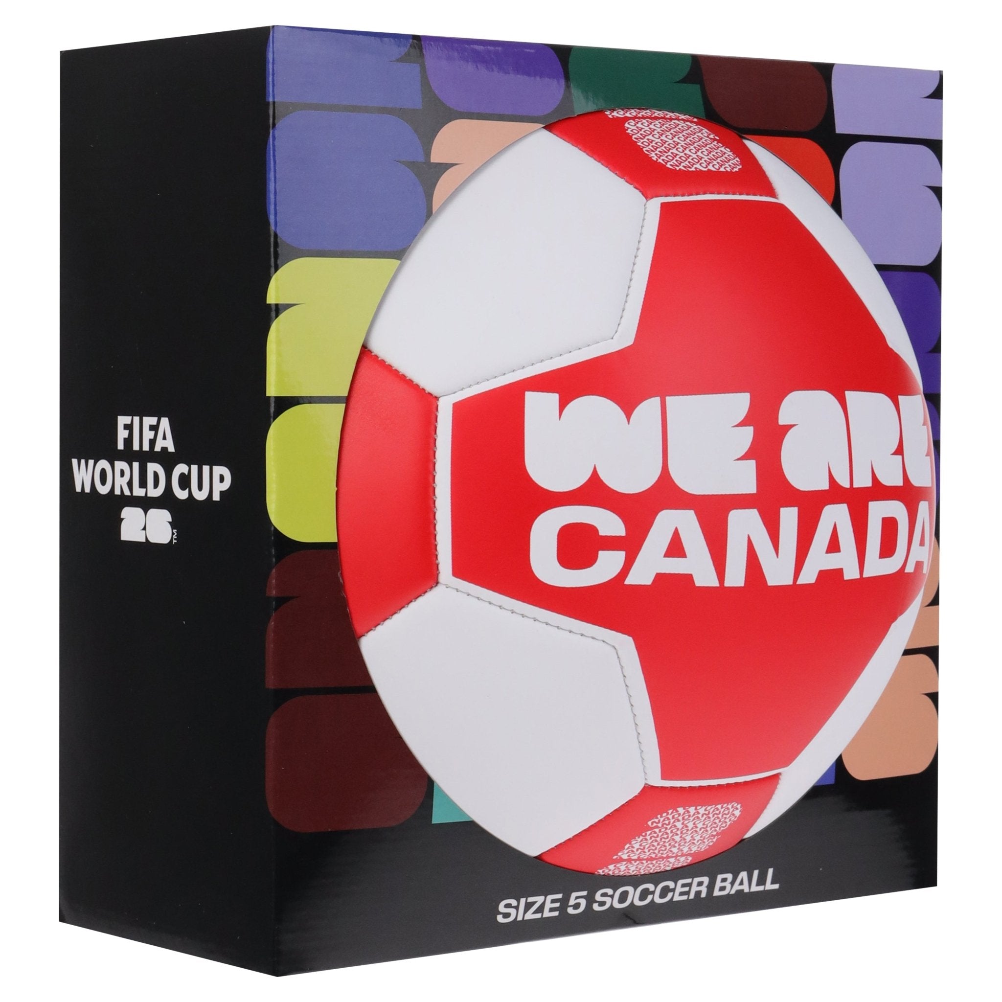 World Cup 26 We Are Canada Size 5 Soccer Ball - Mastermind Toys___249782