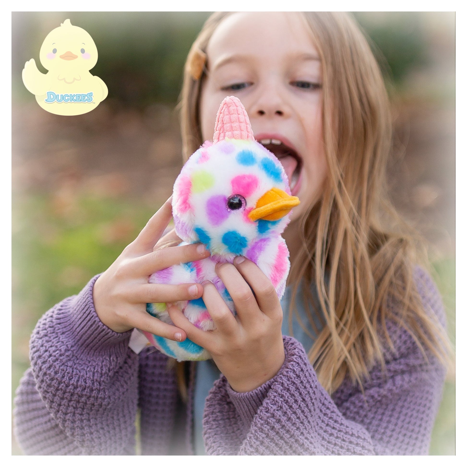 Worlds Softest Plush Duckeez 7" - Creamy - Mastermind Toys___247544