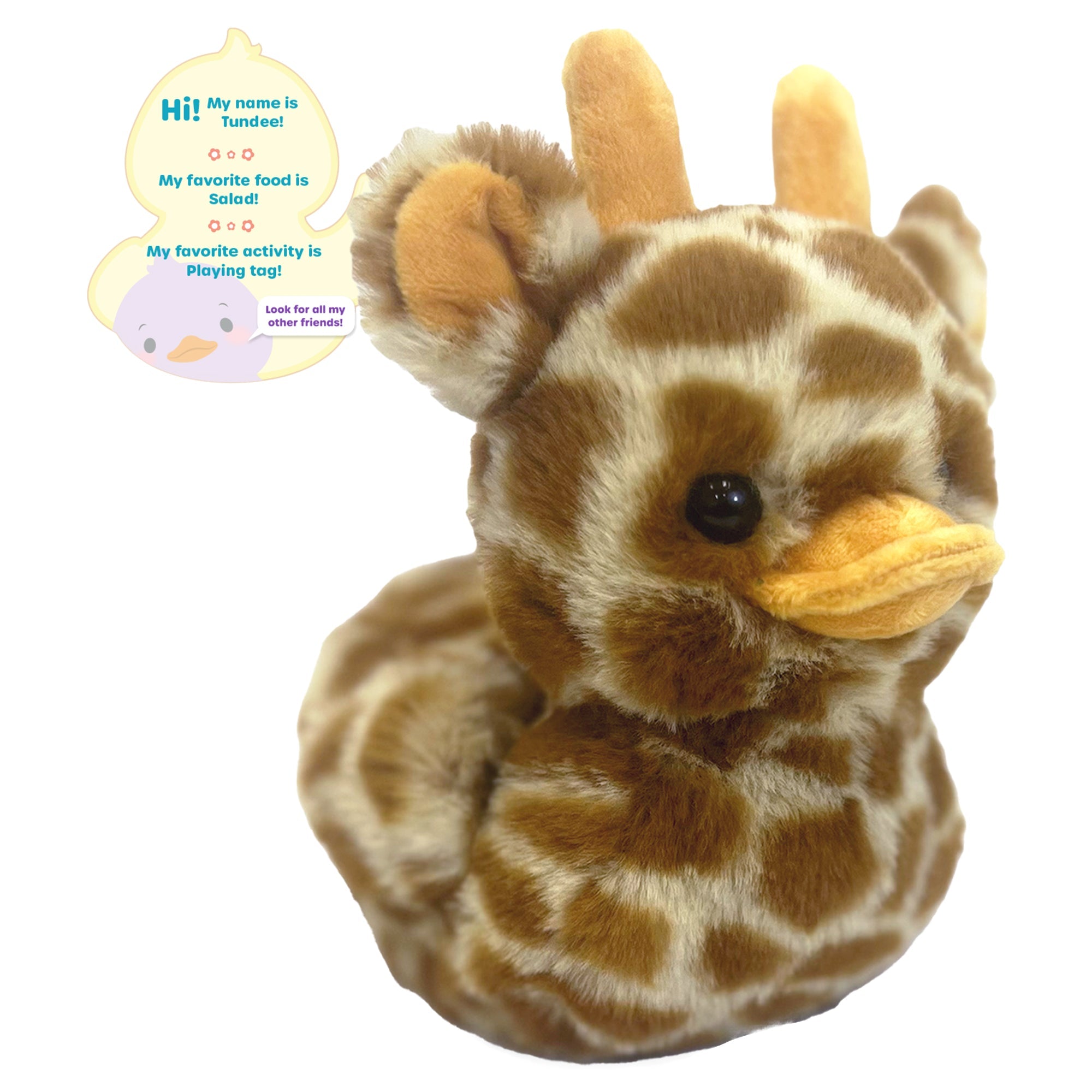 Worlds Softest Plush Duckeez 7" - Tundee - Mastermind Toys___247541