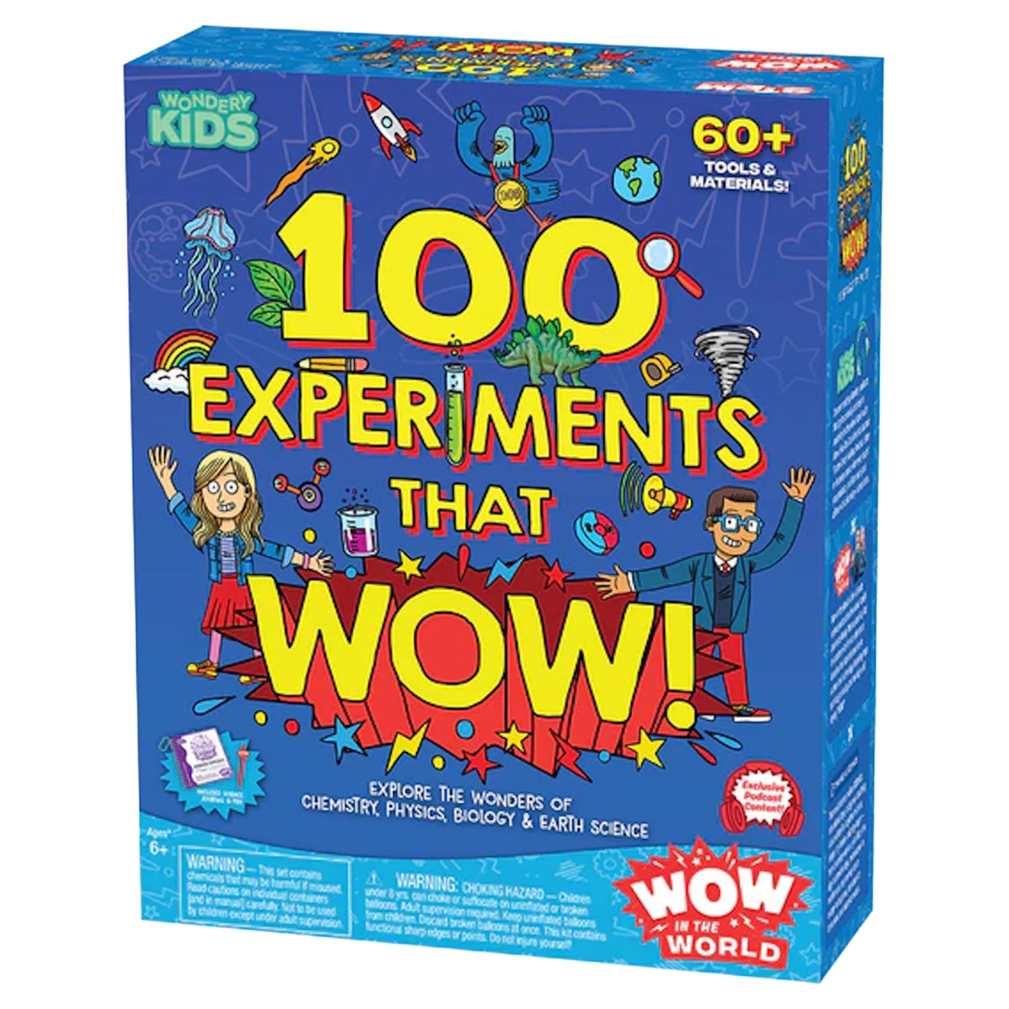 Wow in the World: 100 Experiments That WOW! - Mastermind Toys___248496