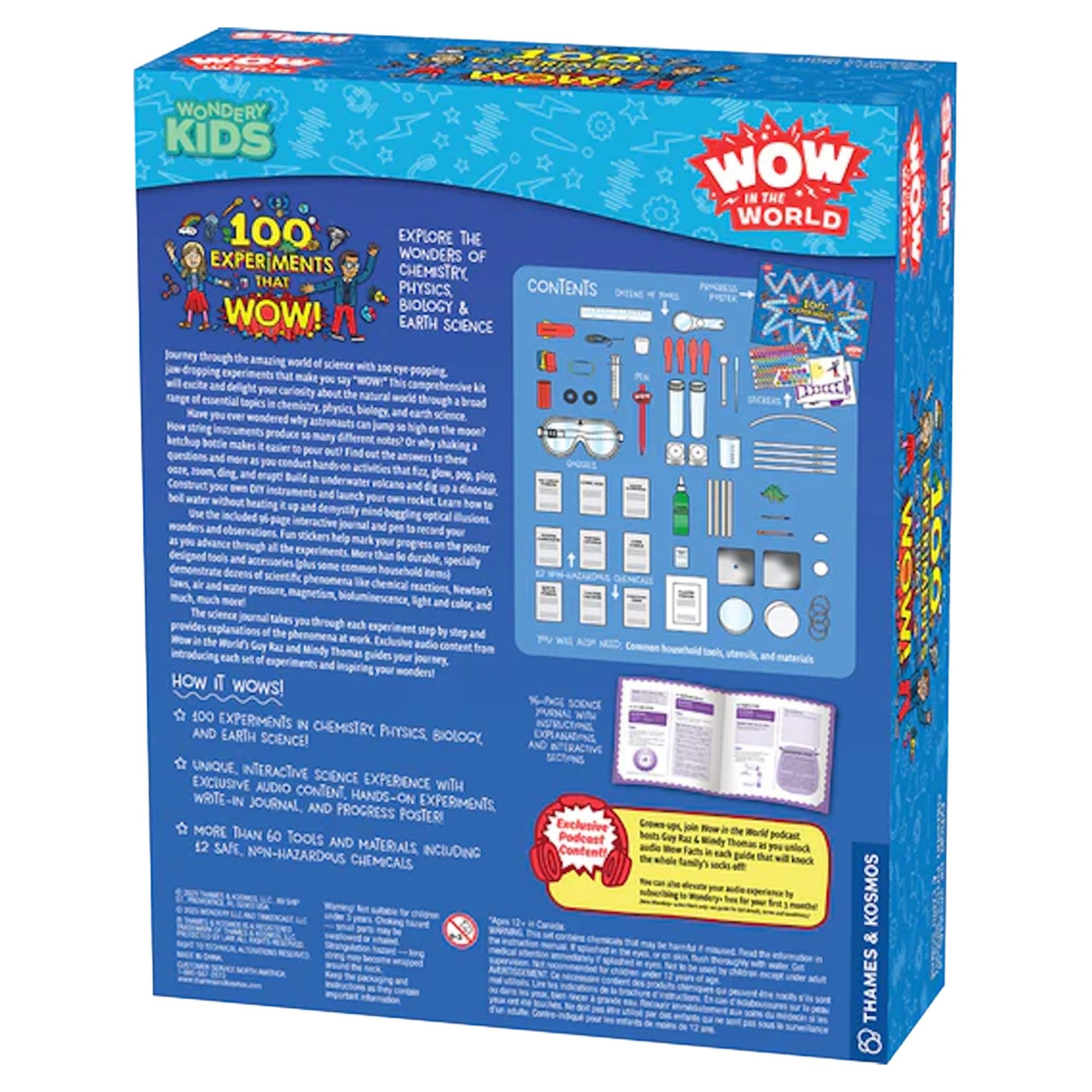 Wow in the World: 100 Experiments That WOW! - Mastermind Toys___248496