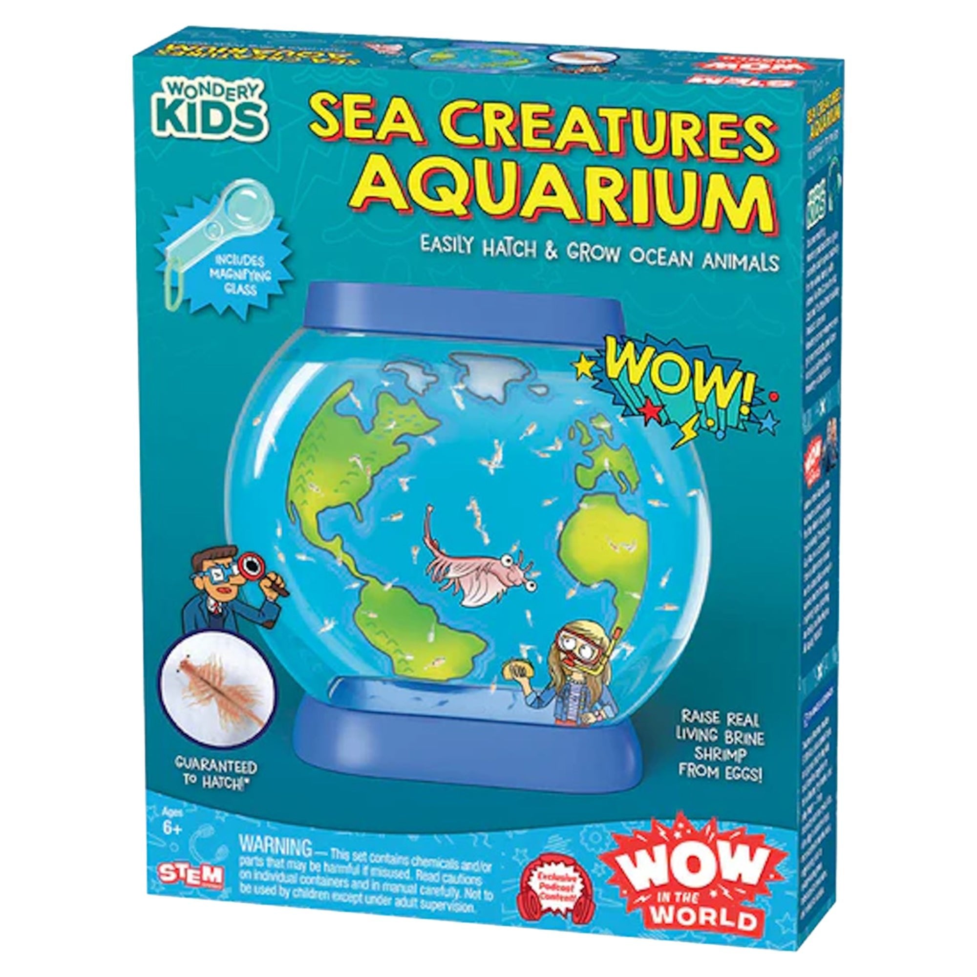 Wow in the World: Sea Creatures Aquarium - Mastermind Toys___248498