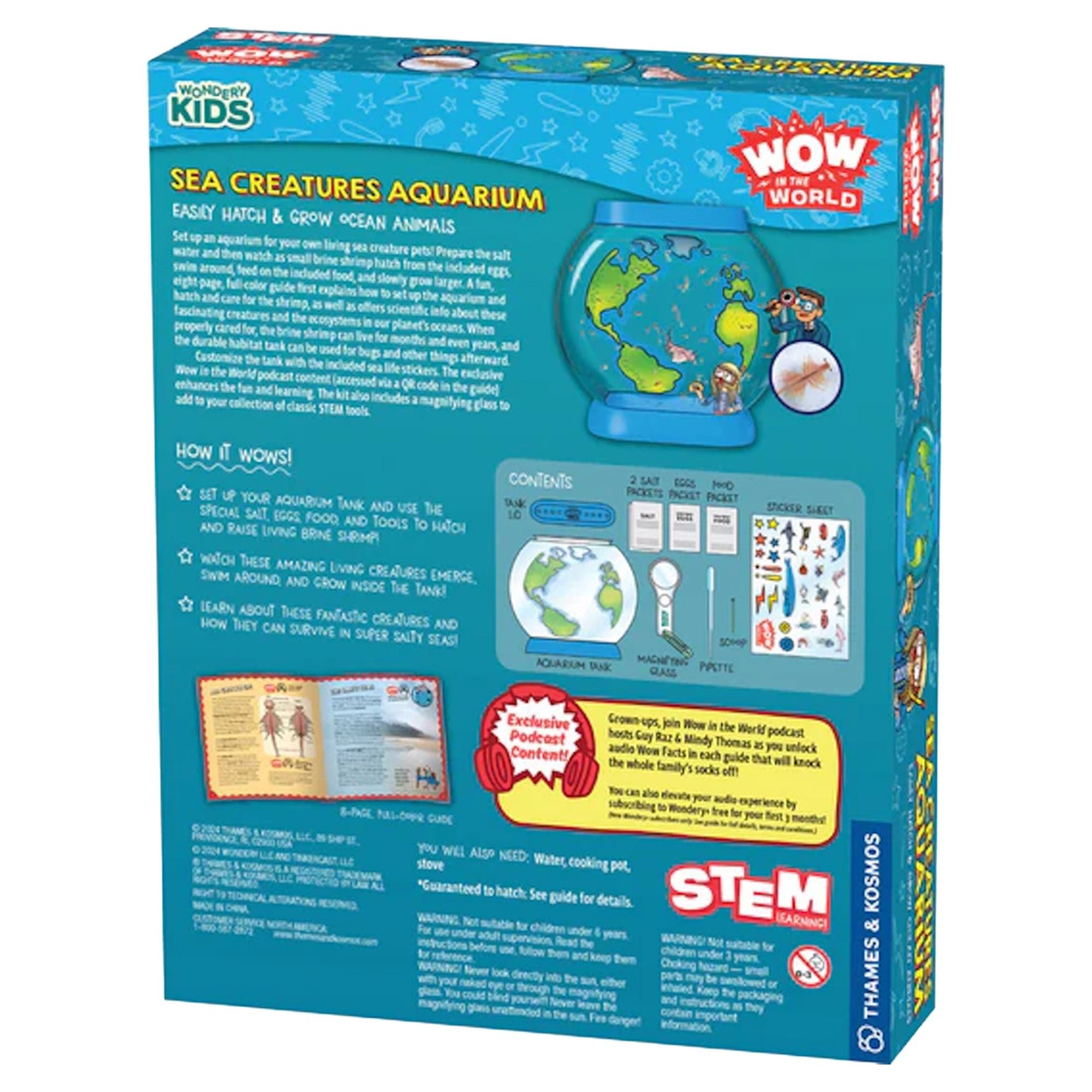 Wow in the World: Sea Creatures Aquarium - Mastermind Toys___248498