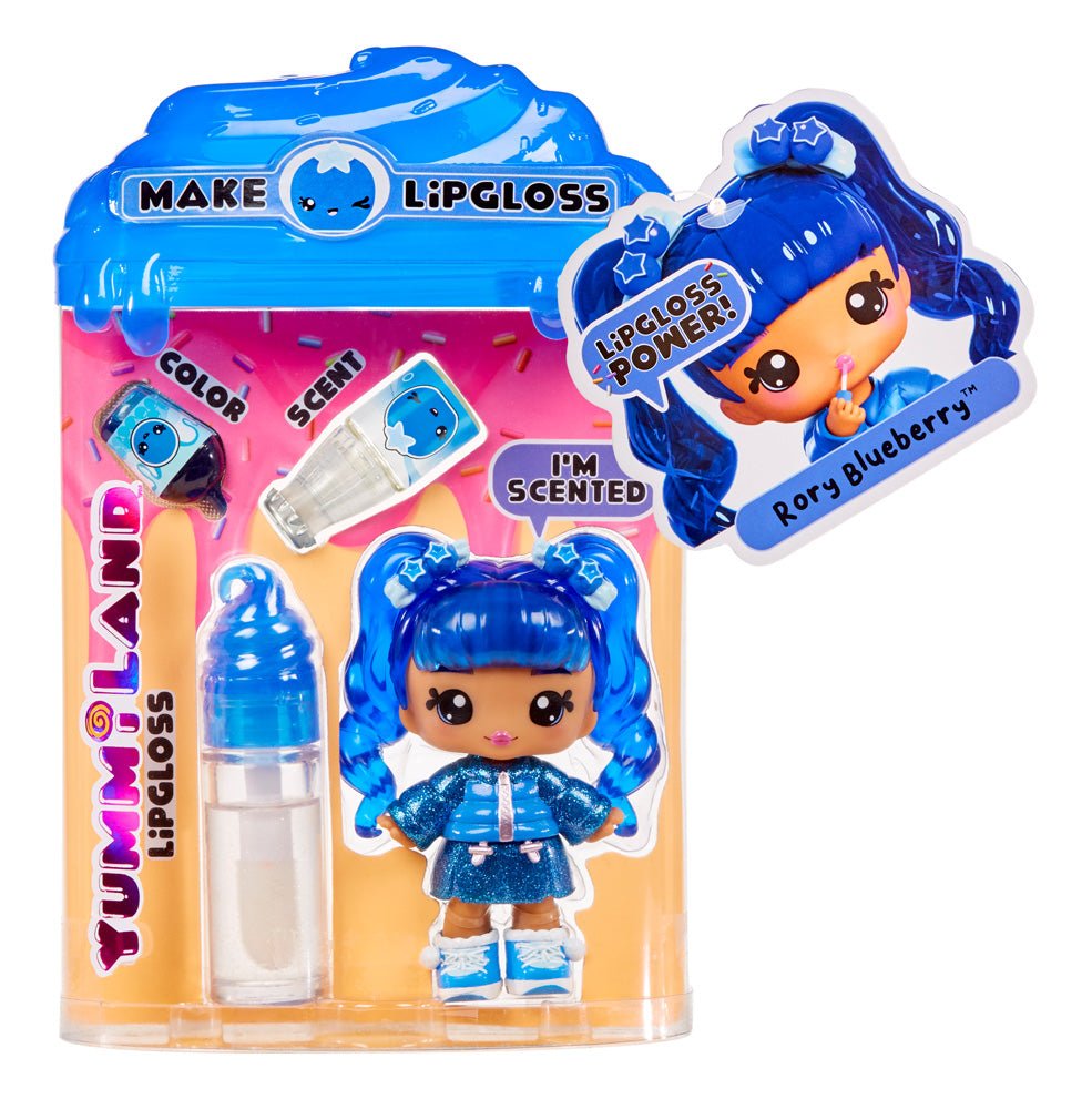 Yummiland Lipgloss Doll - Rory Blueberry - Mastermind Toys___238312