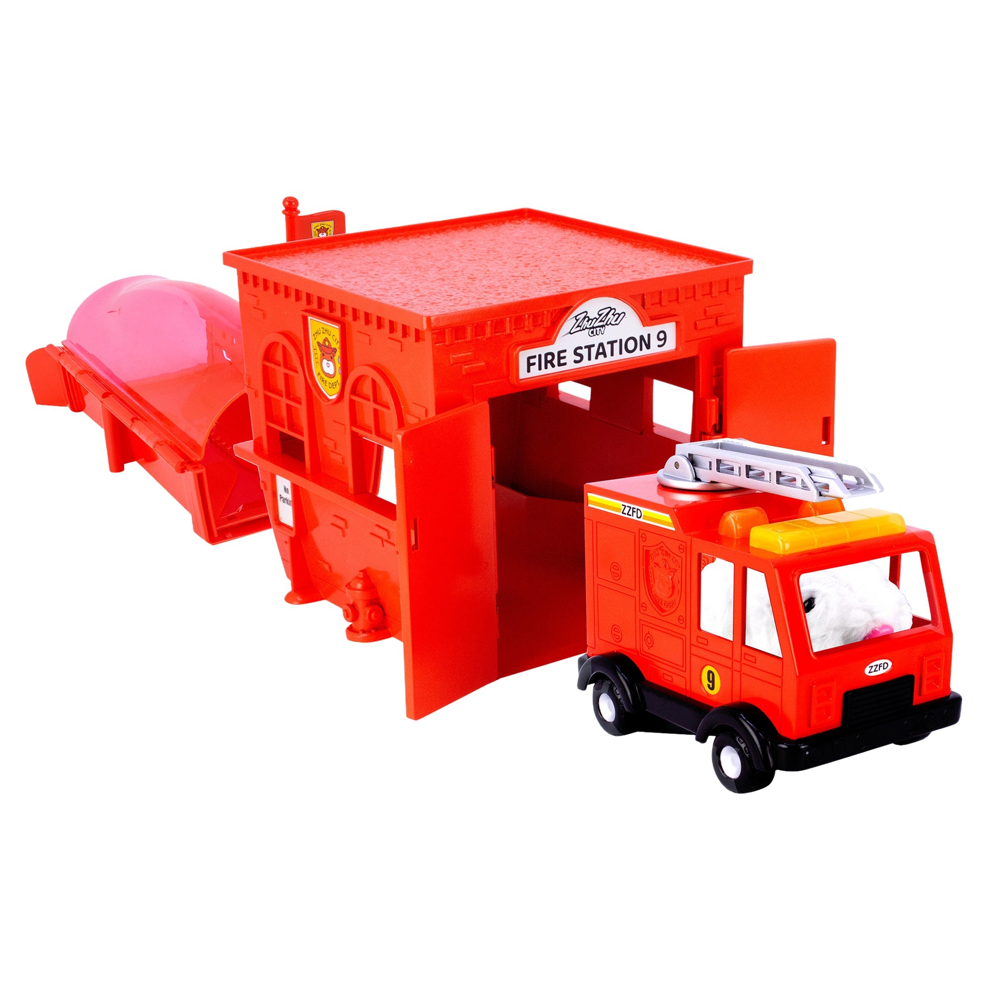 Zhuzhu City Fire Truck with Hamster - Mastermind Toys___248072