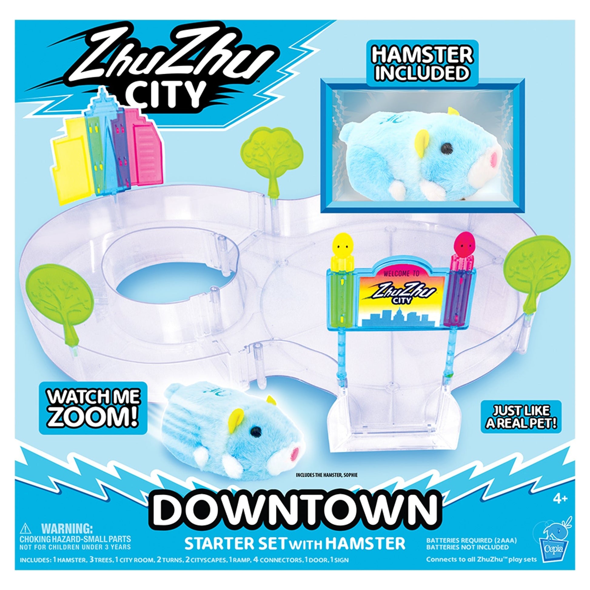 Zhuzhu City Starter Set with Hamster - Mastermind Toys___248073