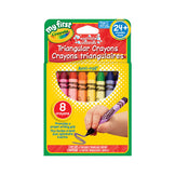 Crayola My First Washable Tripod Grip Crayons