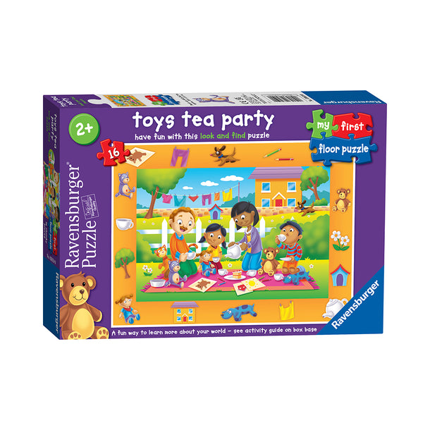 Ravensburger My First Floor Puzzle Toys Tea Party 16pc Puzzle