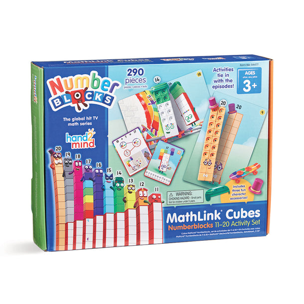 Learning Resources Numberblocks 11-20 MathLink Cubes