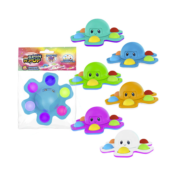 Octopus Spin n'Pop Assorted