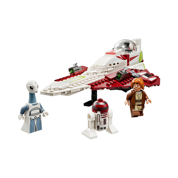 LEGO Star Wars Obi-Wan Kenobi’s Jedi Starfighter 75333 Building Kit (282 Pieces)