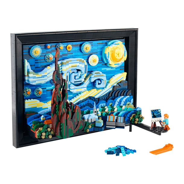LEGO Ideas Vincent van Gogh – The Starry Night 21333 Building Kit (2,316 Pieces)