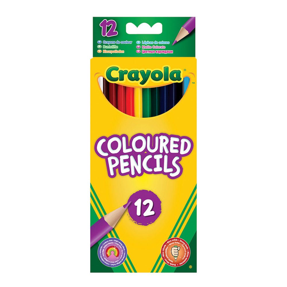 Crayola Coloured Pencils 12 Pack - Mastermind Toys___108460