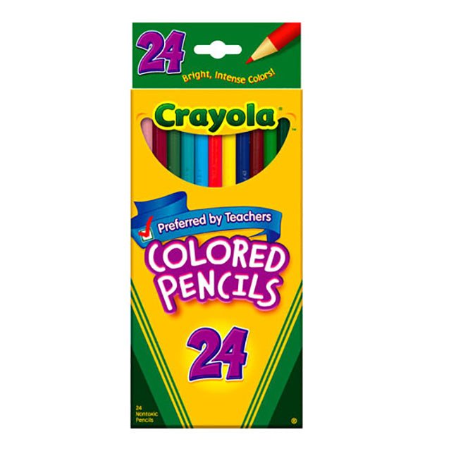 Crayola Coloured Pencils 24 Pack - Mastermind Toys___18274
