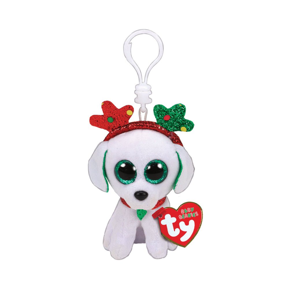 Ty Beanie Boos Clip - On Sugar the Dog - Mastermind Toys___215303